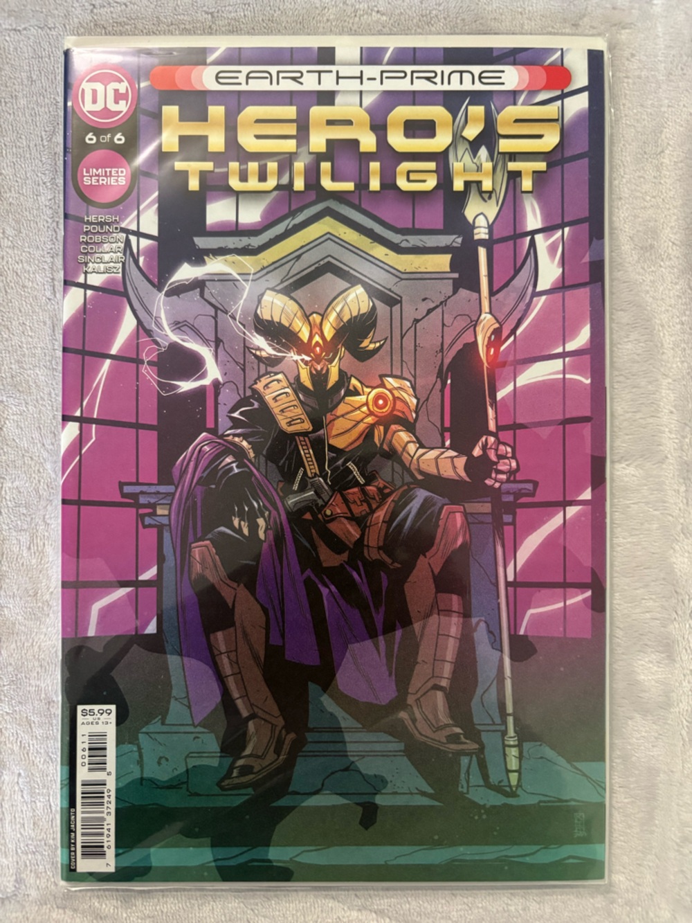 Earth-Prime: Hero's Twilight #6 DC Comics 2022 Arrowverse Finale Excellent